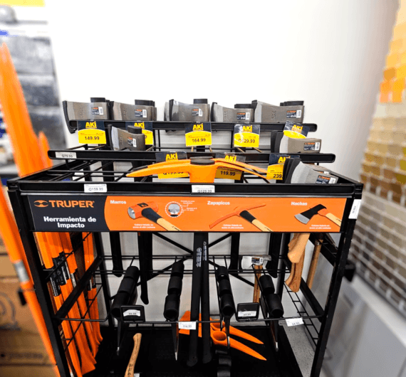 Rotulación de exhibidores